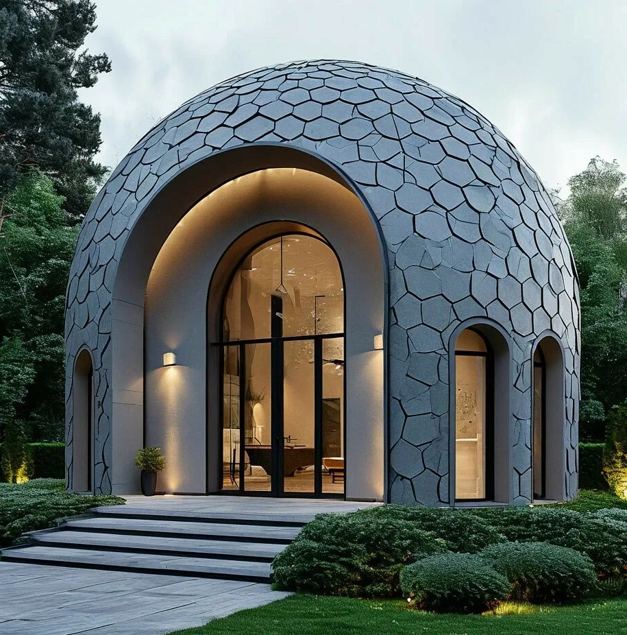 Концепт круглого дома