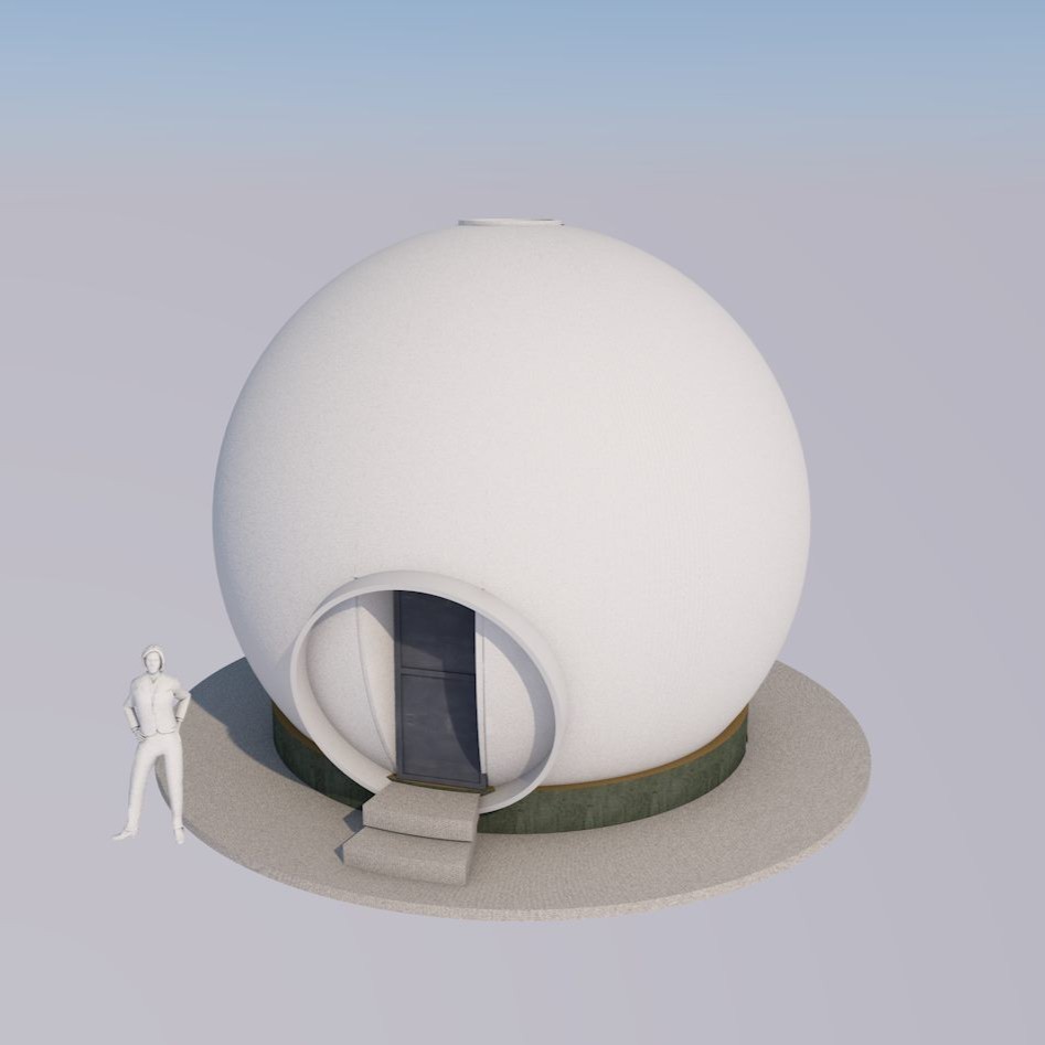 Готовый домокомплект круглого дома для дачи — цена сборного каркаса